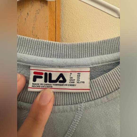 Blue Fila Crewneck - Picture 2 of 3